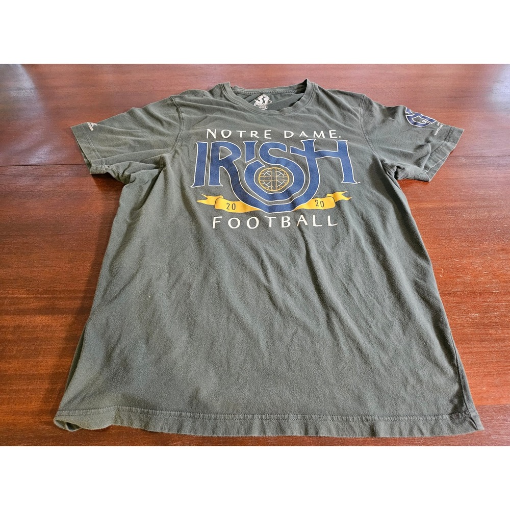 Colosseum Notre Dame Football Shirt Mens 2XL Green 2020 The Shirt 31st Edition
